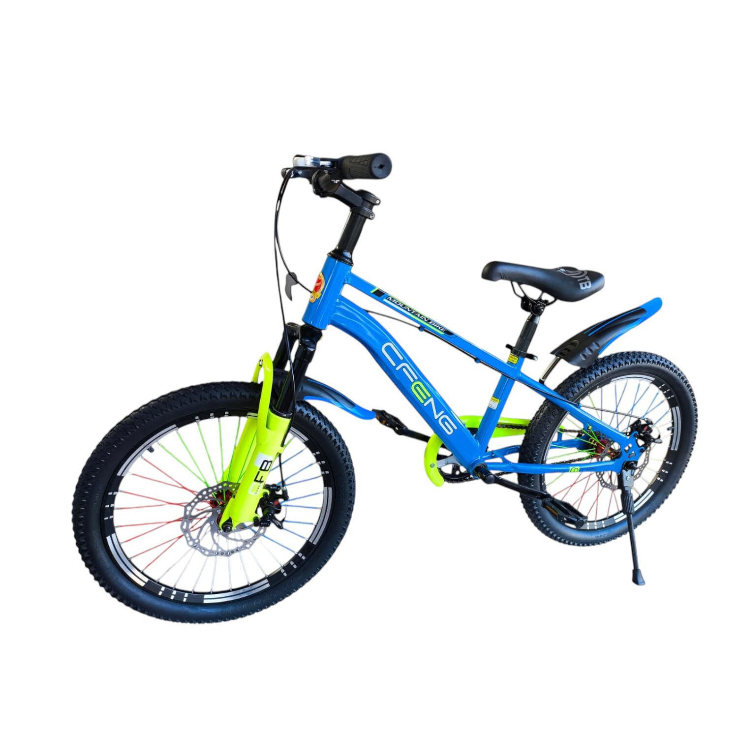 Bicicleta Aro 20 Cfeng Con Freno Disco Azul image number 2.0