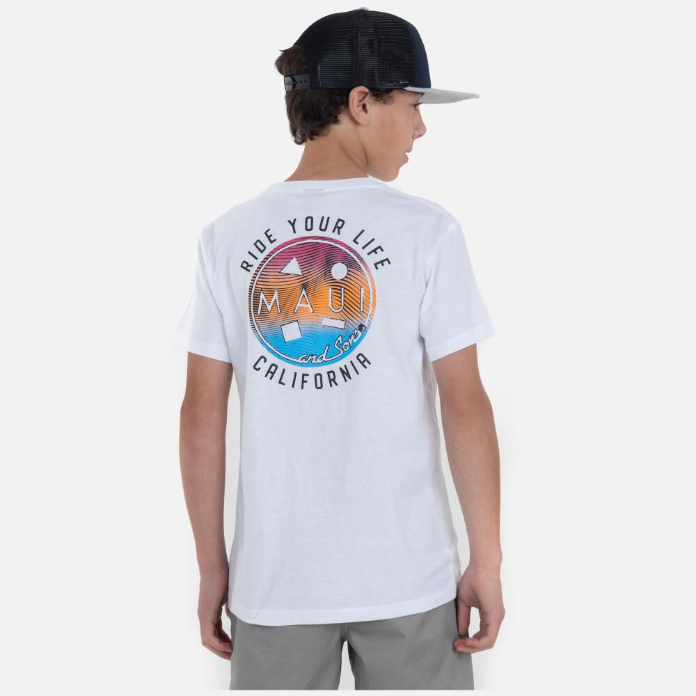 Polera Niño Teen Maui And Sons + Jockey image number 1.0