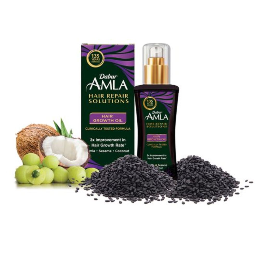 Dabur Amla Aceite Capilar Crecimiento Del Cabello 150 Ml image number 2.0