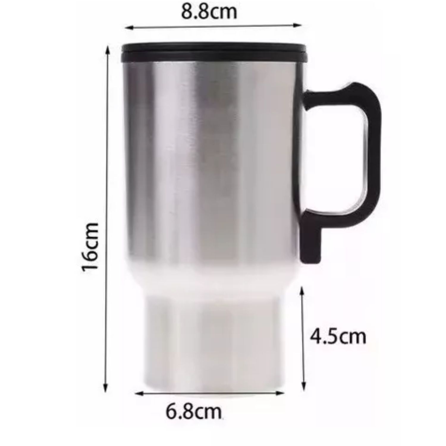 Vaso Auto Acero Tazon Mug 12v 480ml T&eacute;rmico Conexion Auto image number 2.0