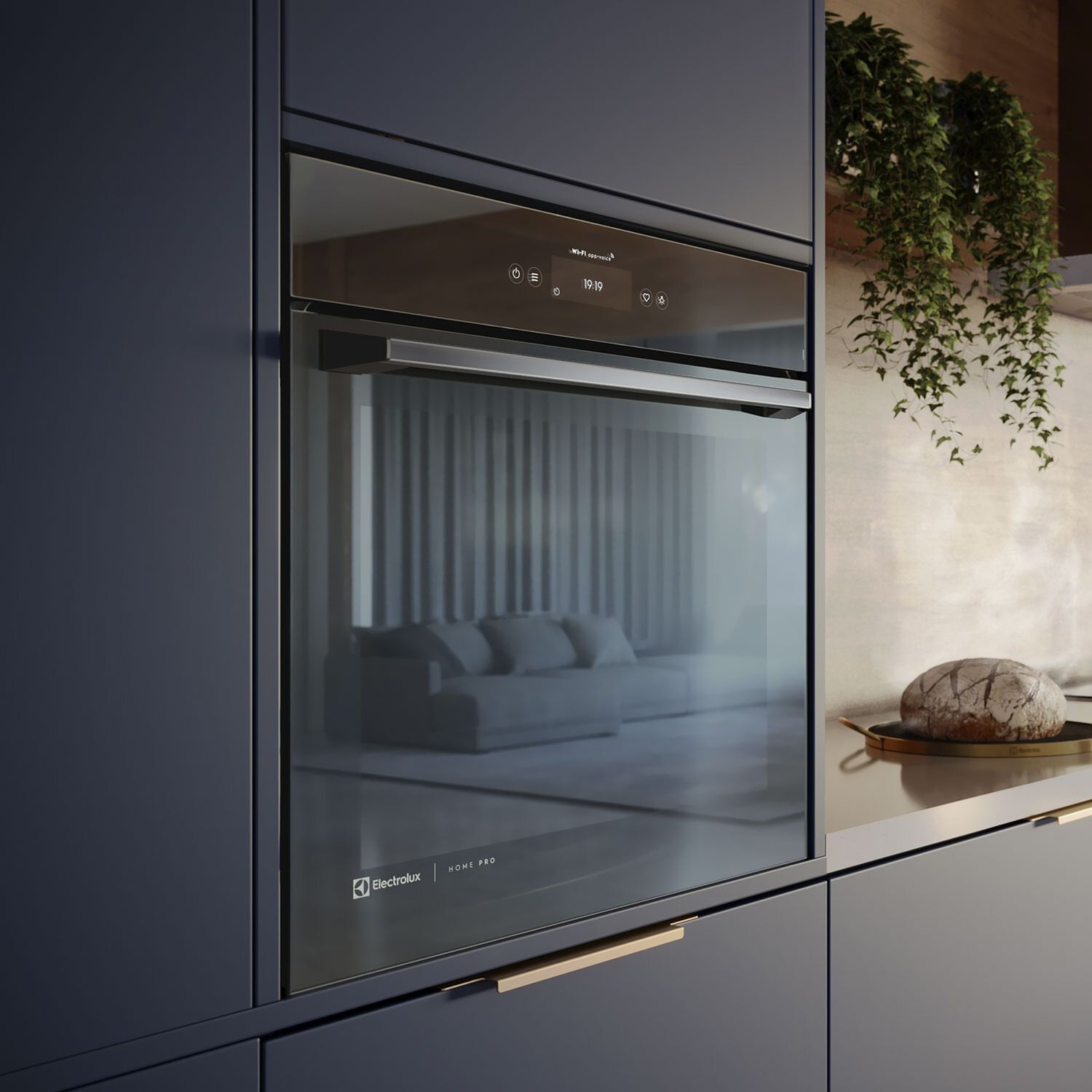 Horno El&eacute;ctrico Empotrable 80l Funci&oacute;n Freidora Aire Y Wi-fi image number 5.0