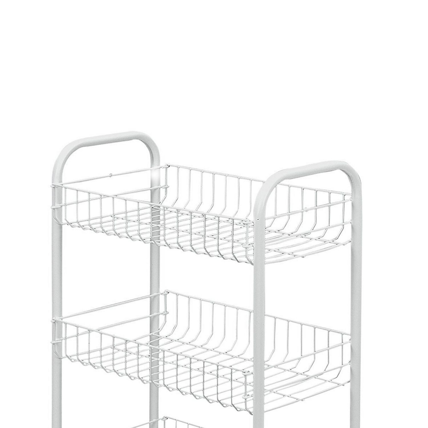 Organizador Cocina Metal Blanco Ruedas 61 X 27 Cm image number 1.0