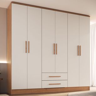 Cl&oacute;set Vekka Home New Pequim / 6 Puertas / 2 Cajones