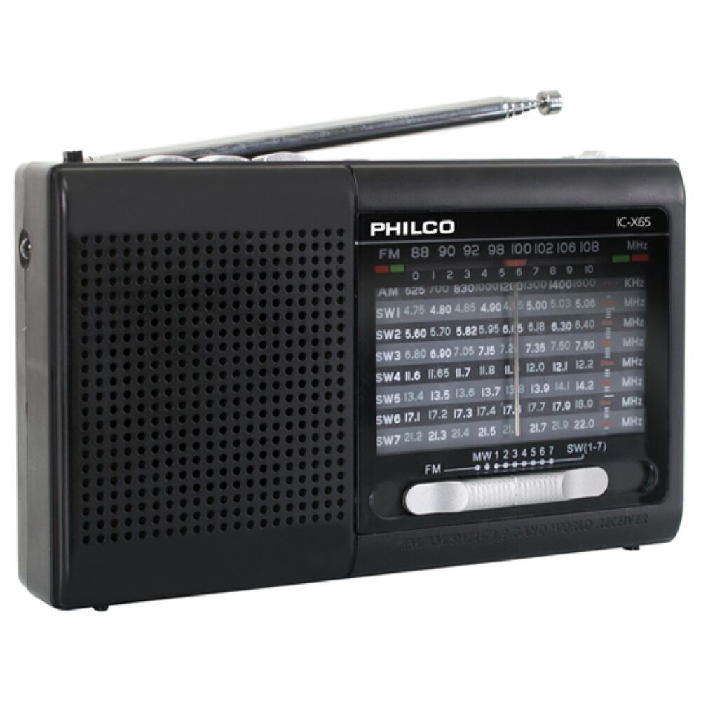 Radio Multibanda Con Usb Micro Sd Recargable Icx65 image number 0.0