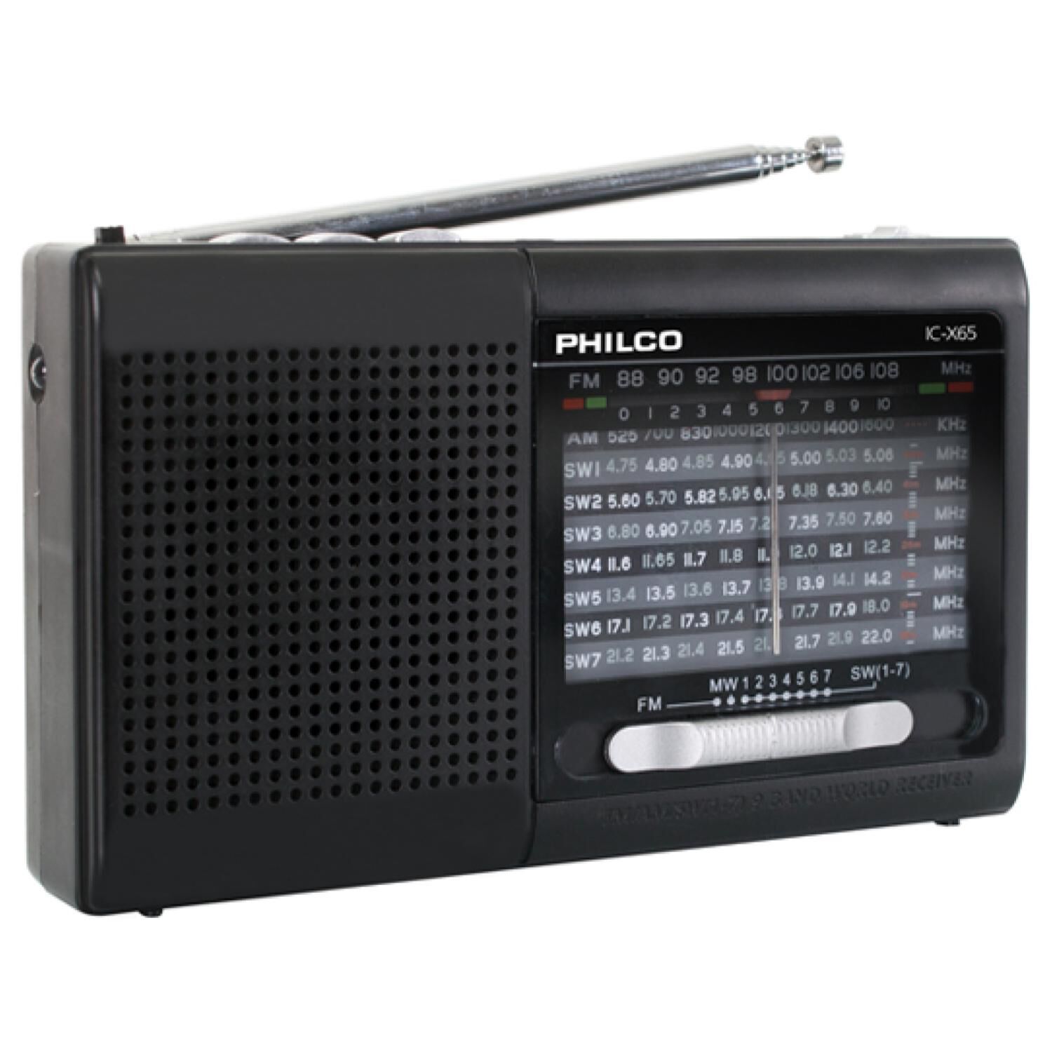 Radio Multibanda Con Usb Micro Sd Recargable Icx65 image number 0.0