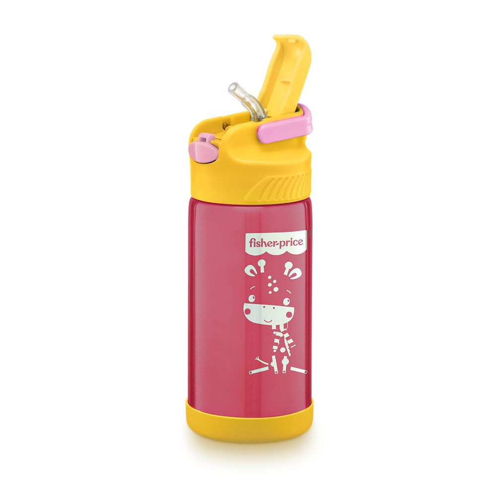 Botella Termica 400 Ml Fisher Price Rosa Bb1023 image number 1.0