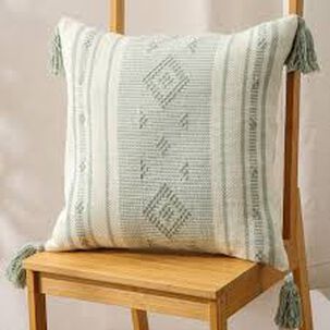 Set De 2 Cojines Kilim Con Borlas