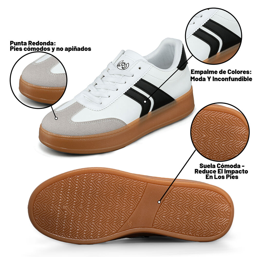 Zapatilla Deportiva Mujer Clásico De Colores Weide Tfa209 image number 7.0