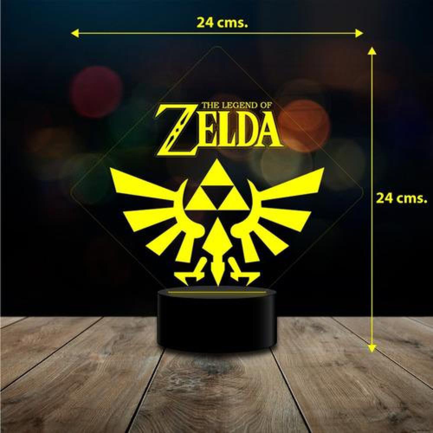 Lampara 3d The Legend Of Zelda C/ Remoto 16 Color image number 2.0