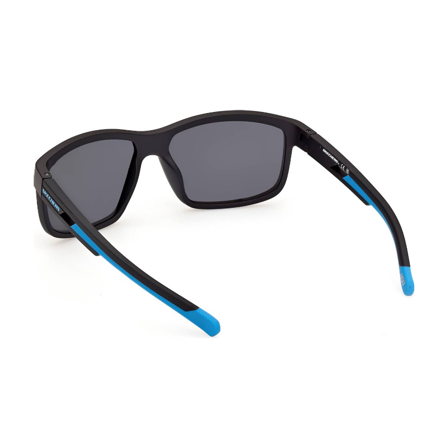 Lentes De Sol Negro Mate Polarizados Skechers image number 3.0