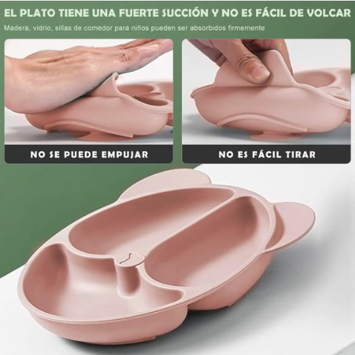 Set De Alimentaci&oacute;n Silicona Rosado image number 2.0