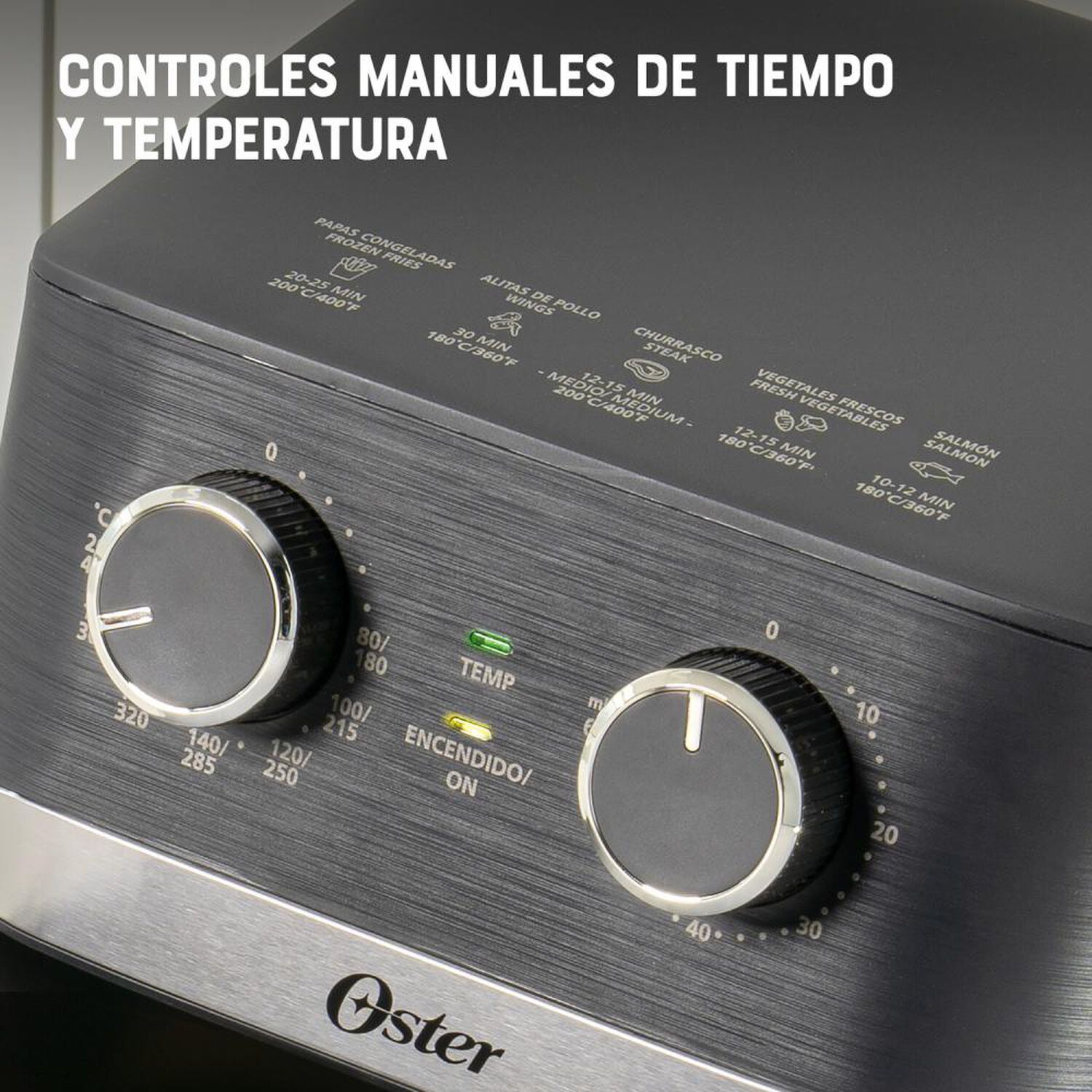 Freidora de Aire Oster CKSTAF401MDF / 4 Litros image number 5.0