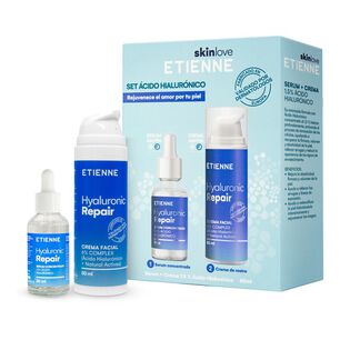 Set De Tratamiento Etienne Skinset Acido Hyaluronico Serum + Crema