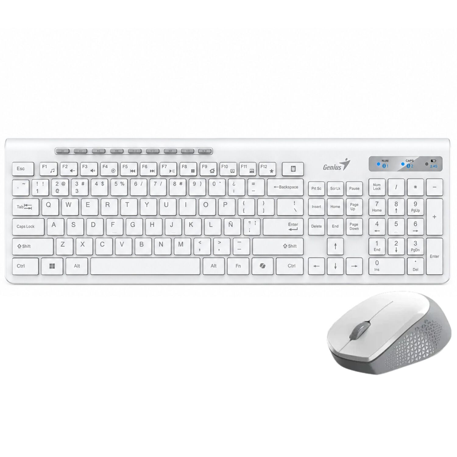 Teclado Y Mouse Dual Wireless Bluetooth + Usb 2g Copilot Ai image number 2.0