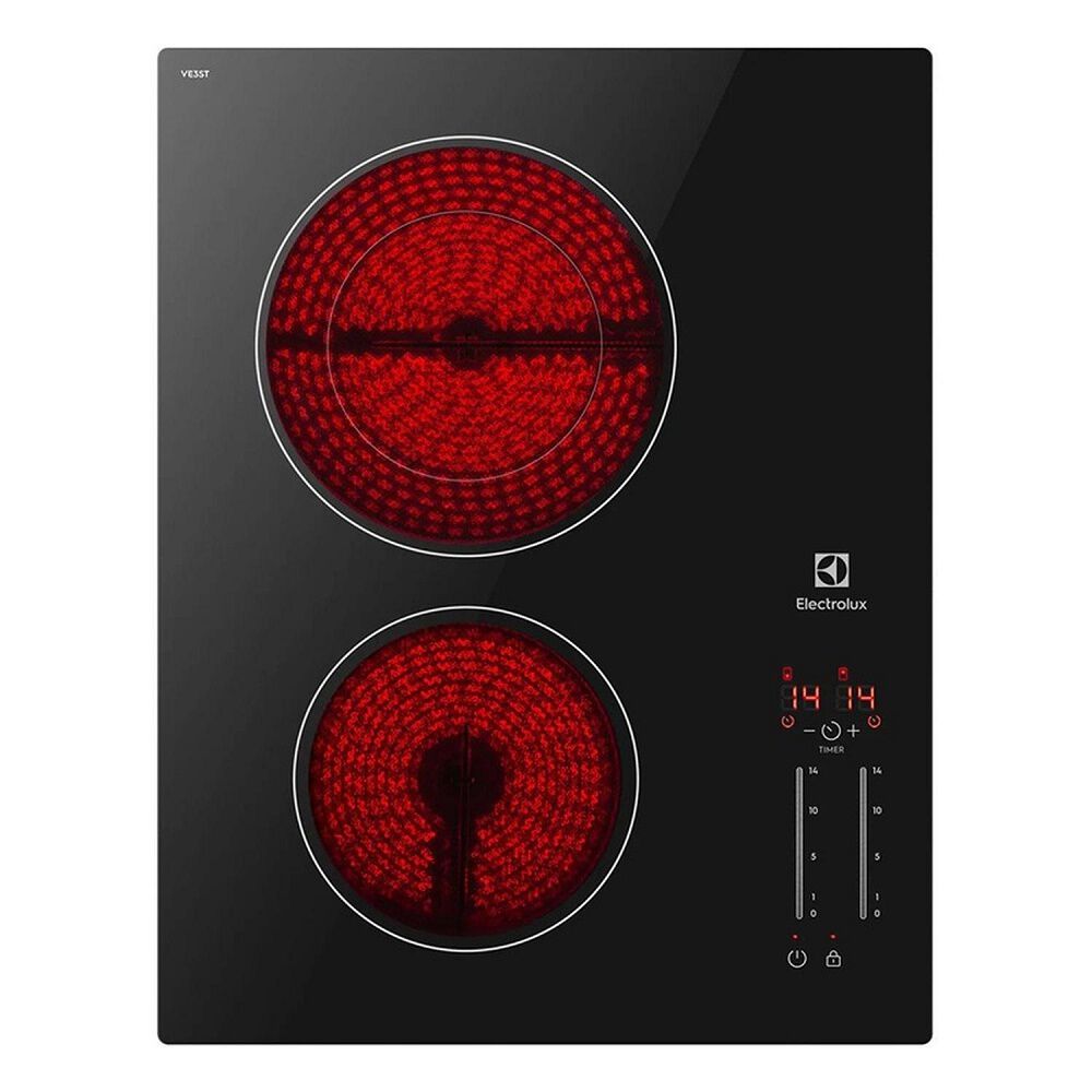 Encimera Vitrocerámica 2 Platos Electrolux Negro Ve3st image number 1.0