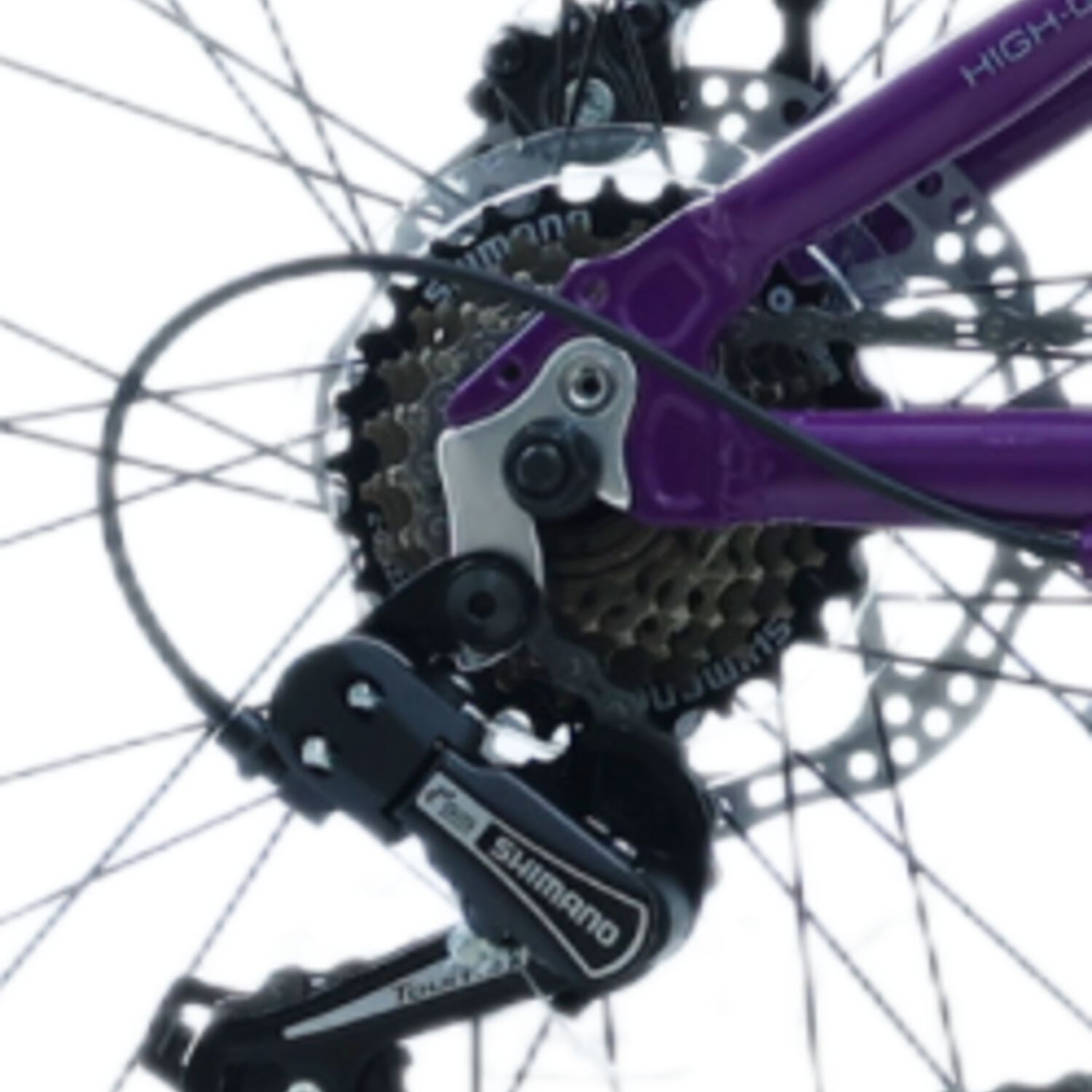 Bicicleta Totem Mtb Aro 24 Modelo Sitara Morado image number 2.0