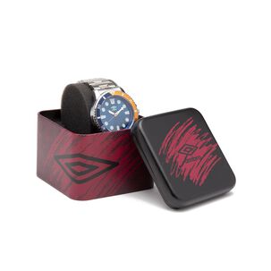 Reloj Umbro Plus Umbp-4100-5 Plateado Hombre