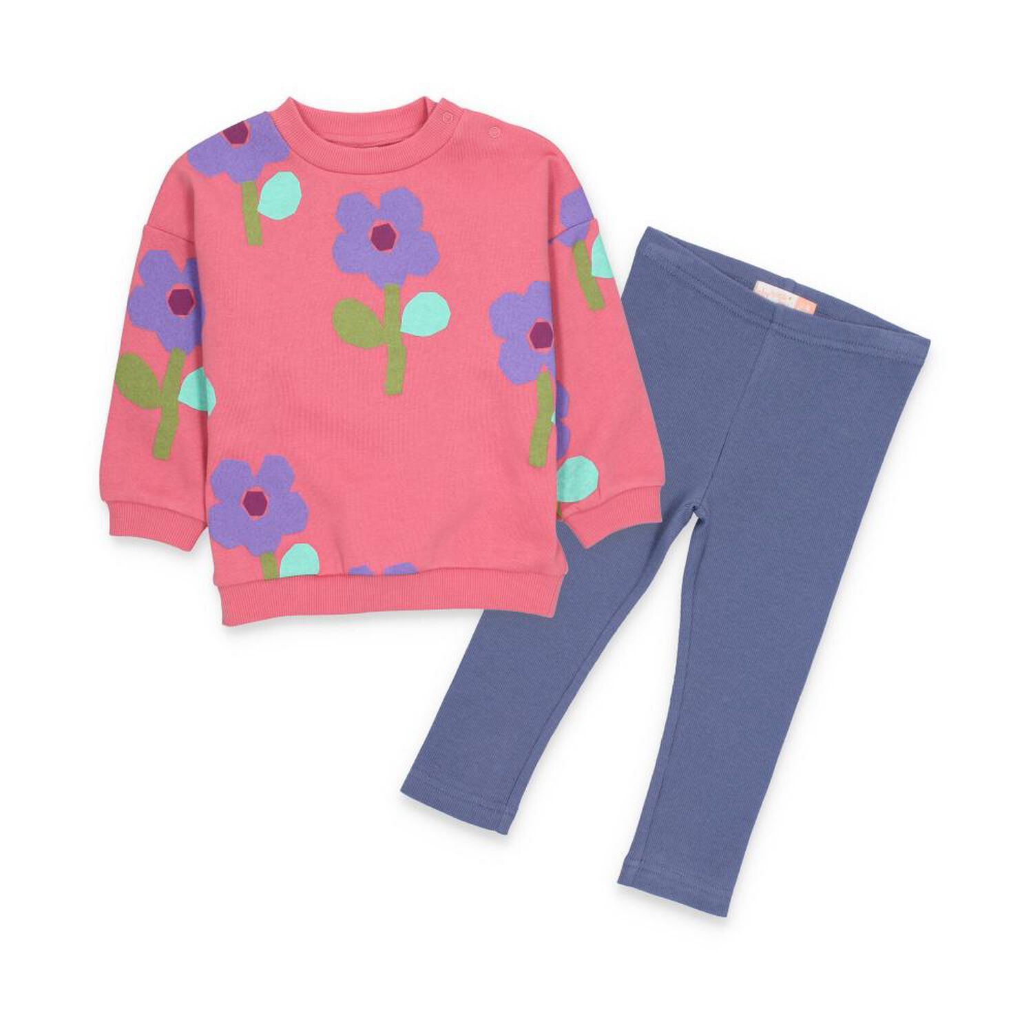 Conjunto Manga Larga Bebe Ni&ntilde;a Baby image number 0.0