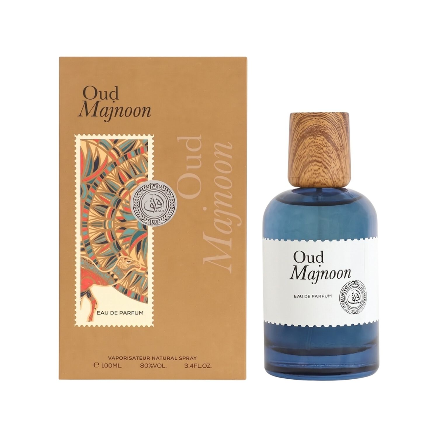 Afaq Oud Majnoon Edp 100 Ml image number 0.0