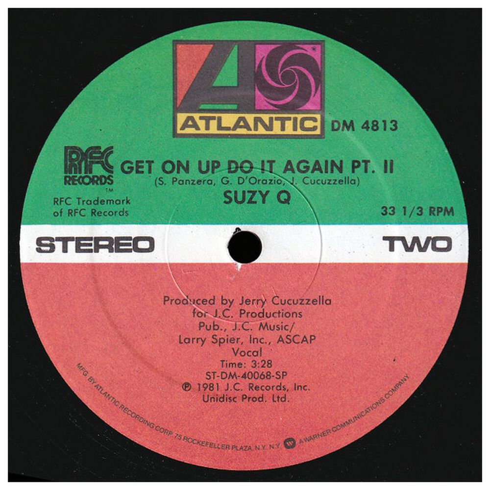 Suzy Q - Get On Up Do It Again | 12'' Maxi Single Usado image number 3.0