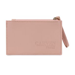 Tarjetero Billetera Mujer Con Monedero Suny Rosado Carven Paris