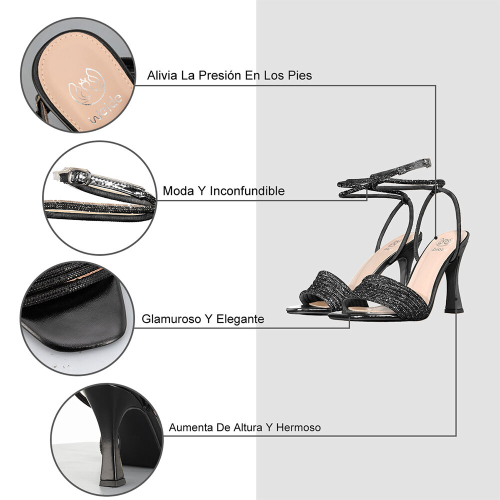 Sandalia Casual Mujer Taco Stiletto Fiesta Weide You233 image number 5.0