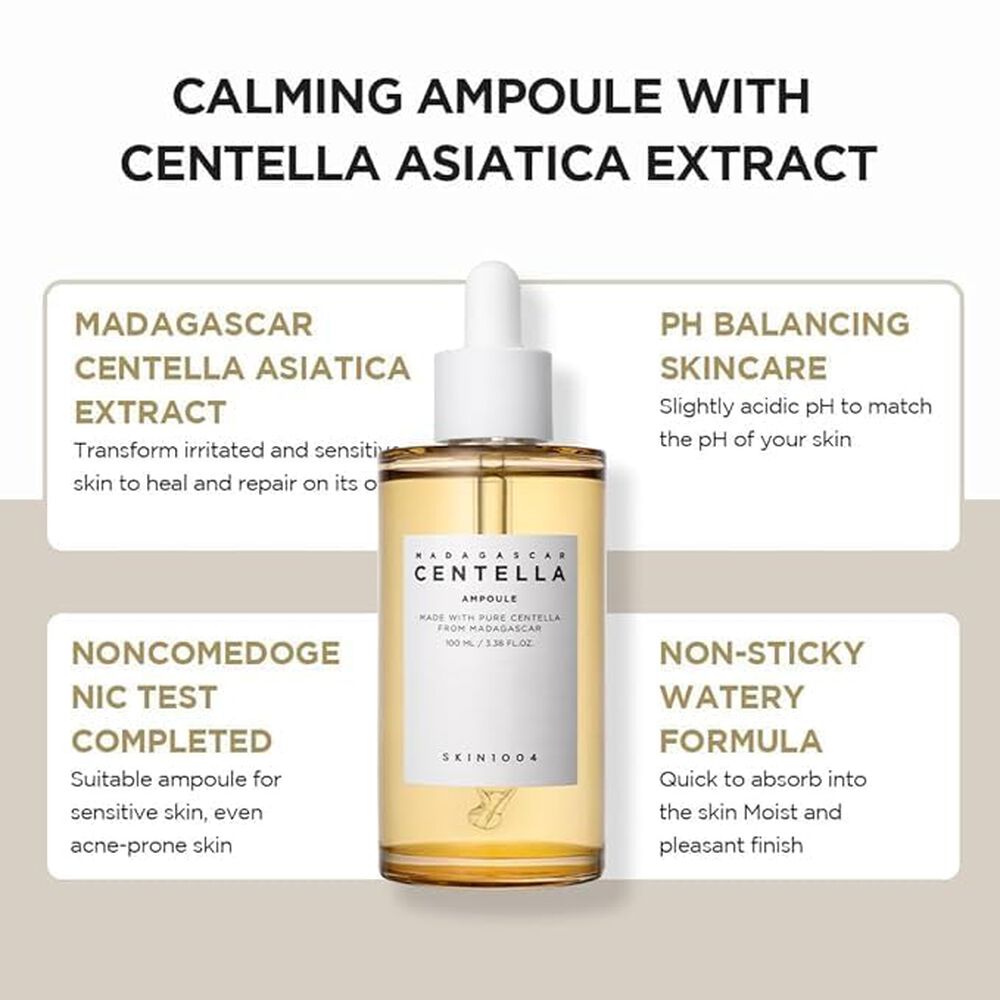 Madagascar Centella Ampoule (skin1004) - 30ml Serum 100% Centella Asi&aacute;tica image number 2.0