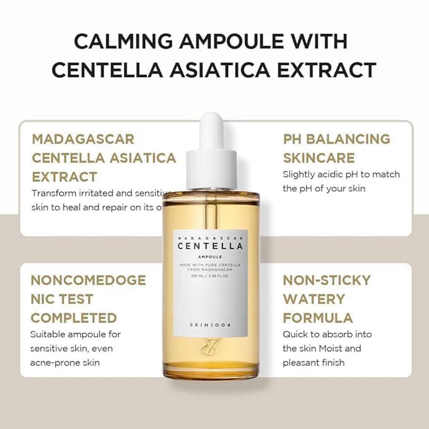 Madagascar Centella Ampoule (skin1004) - 30ml Serum 100% Centella Asi&aacute;tica image number 2.0