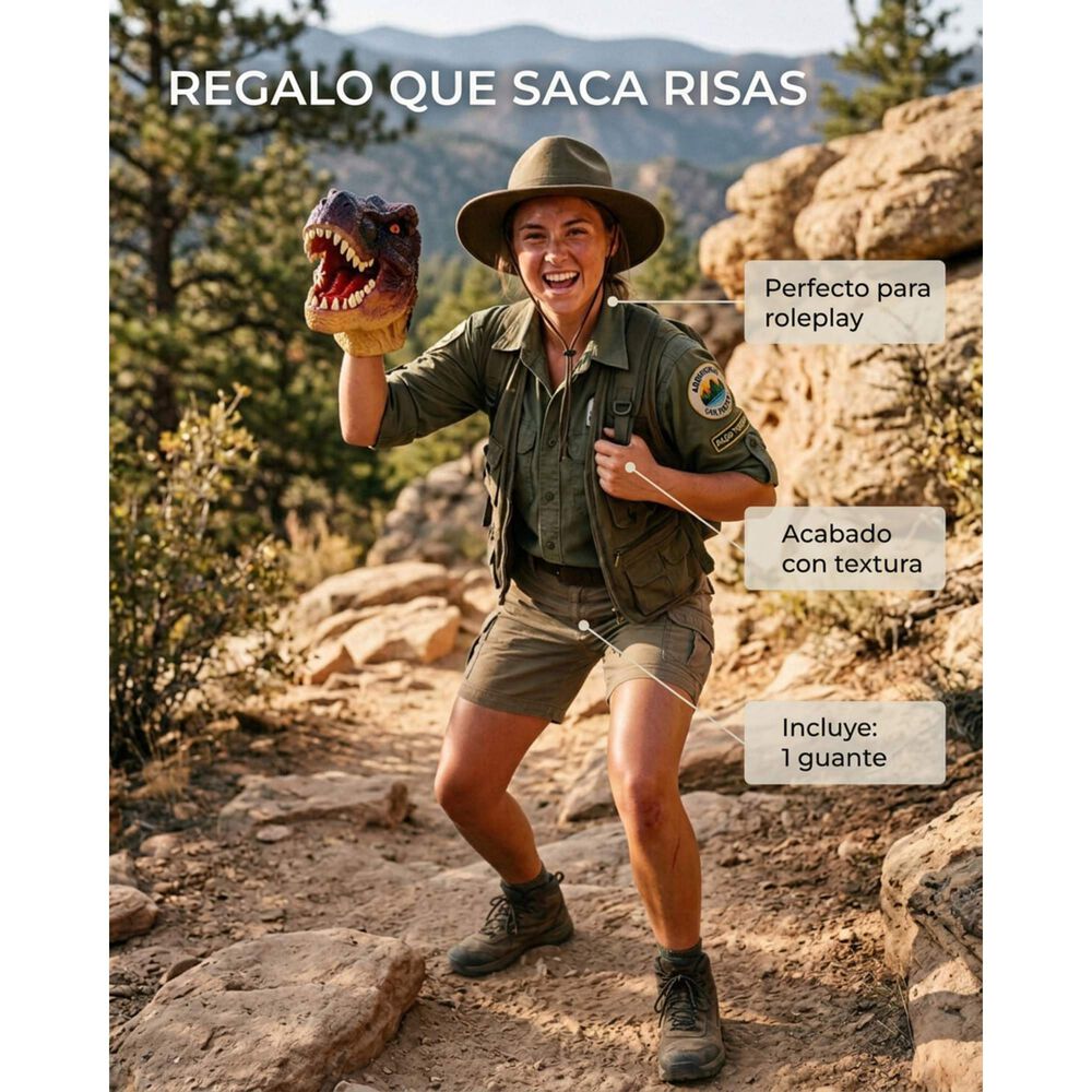 Guante Tiranosaurio Rex image number 8.0