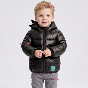 Parka Dinosaurio Con Capucha Manga Larga Ni&ntilde;o Jump Kids