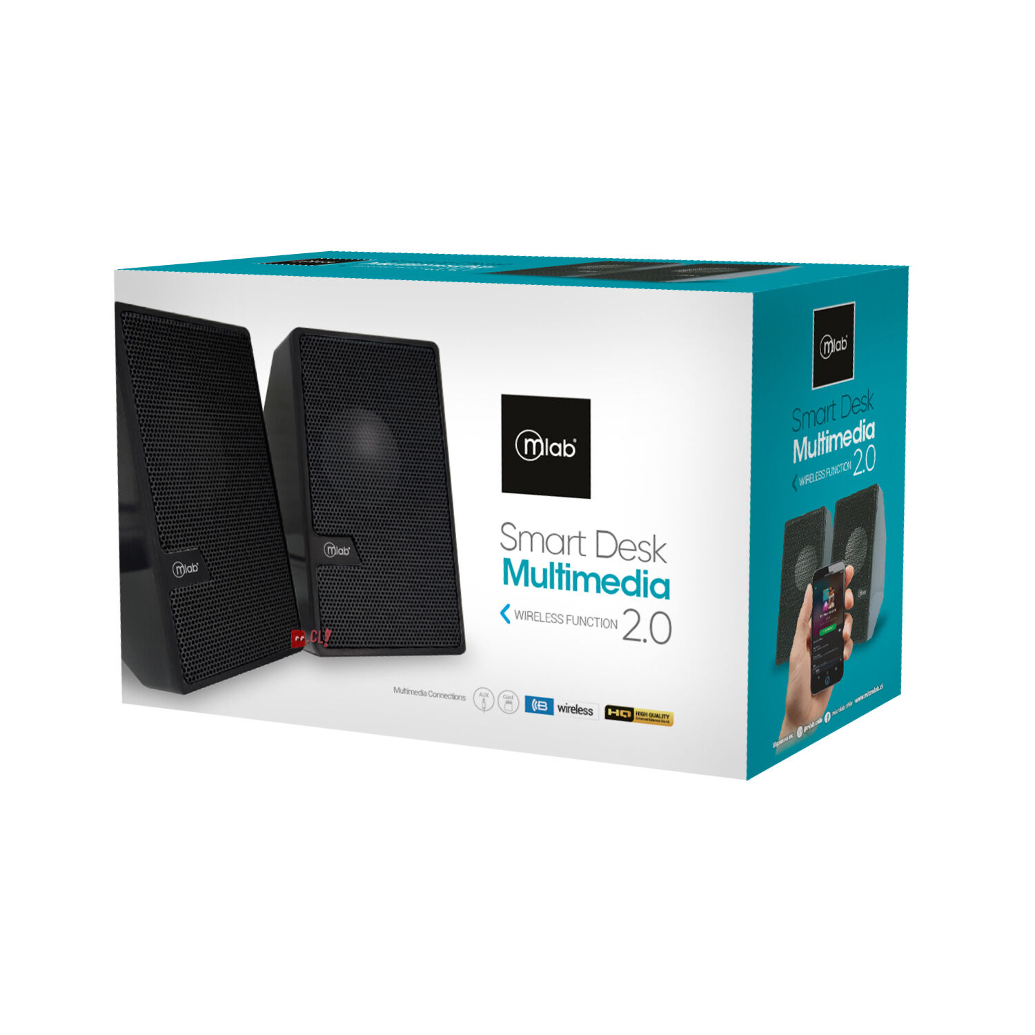 Parlantes Computador Smart Desk Multimedia Bluetooth - Ps image number 3.0