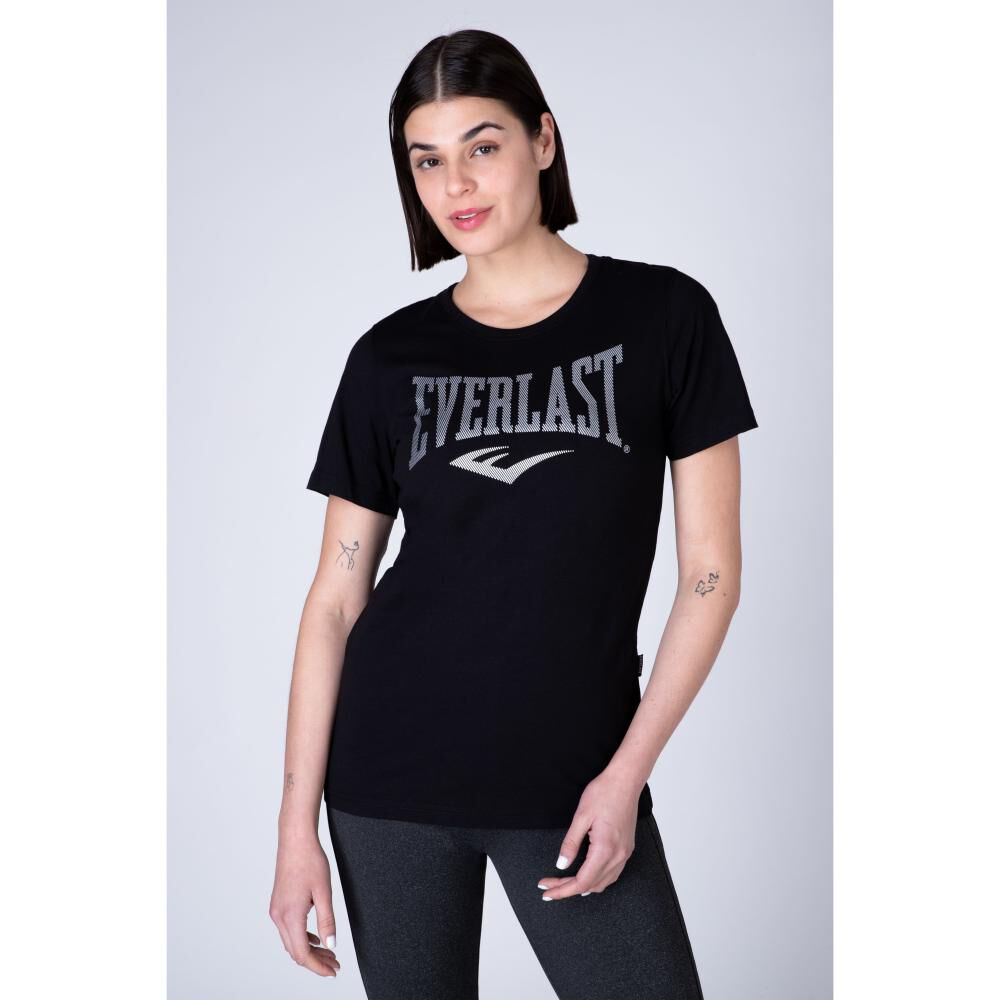 Polera M/c Refine Negro Everlast image number 0.0