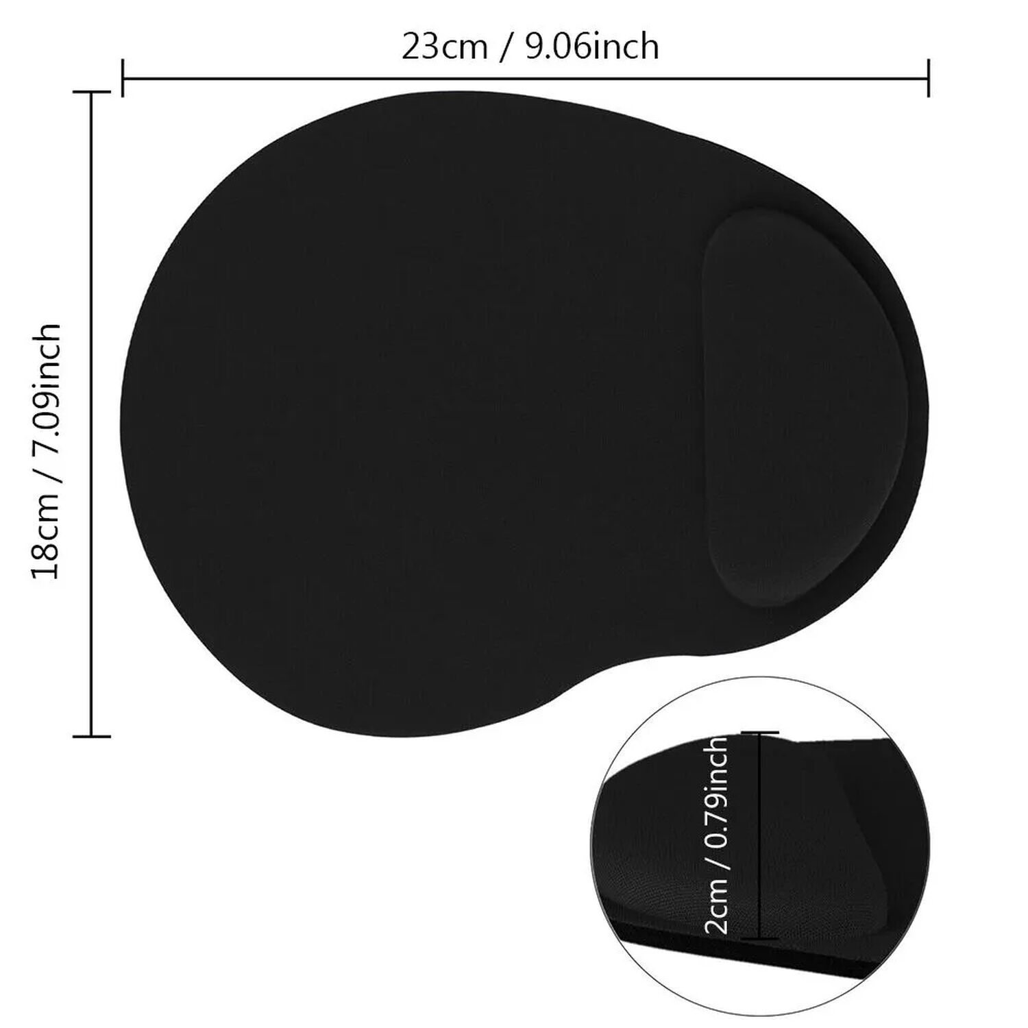 Alfombrilla De Rat&oacute;n Ergon&oacute;mica Mousepad image number 2.0