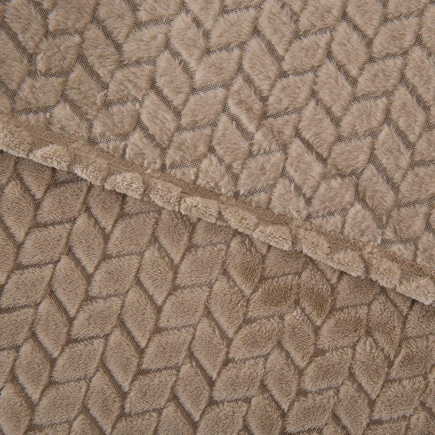 Frazada Jqd Flannel Nevada 1.5 Plazas Arena image number 1.0