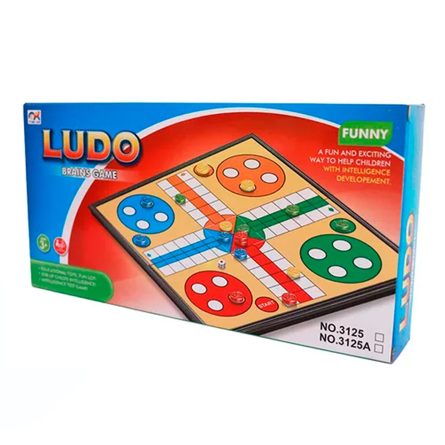 Ludo Magn&eacute;tico Tablero Plegable Juego De Mesa 4 Jugadores image number 4.0