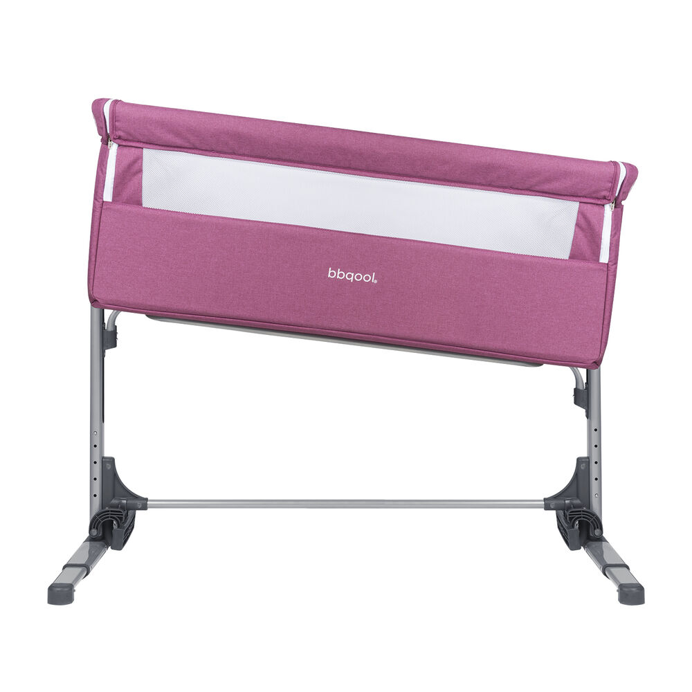 Cuna Colecho Mecedora Mosquitero Next2us Pink + Colch&oacute;n image number 6.0