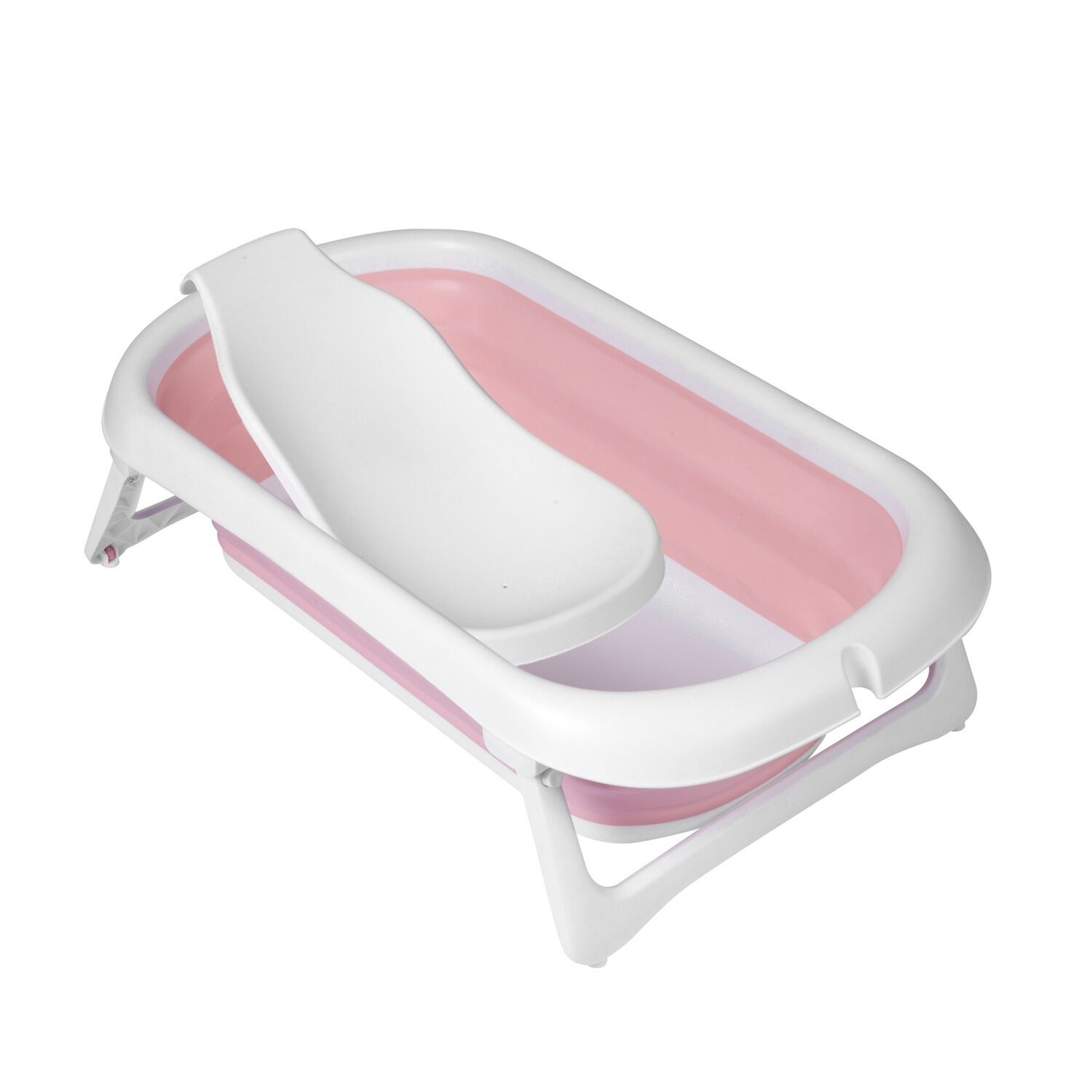 Ba&ntilde;era Plegable Splashy Pink + Soporte Ergon&oacute;mico image number 1.0