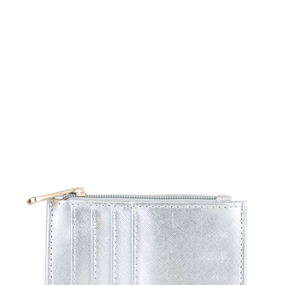 Tarjetero Mujer Chad Plateado Carven image number 2.0