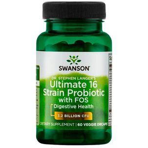 Probioticos Ultimate 16 Dr Sthepen 60 C&aacute;psulas