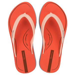 Sandalia Mujer Naranja/beige Rio Ipanema