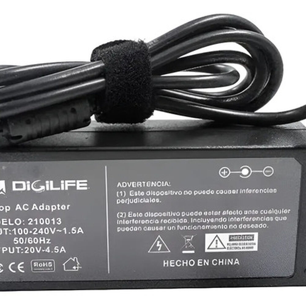 Cargador De Notebook Lenovo 20v 3.25a Punta Cuadrada image number 1.0