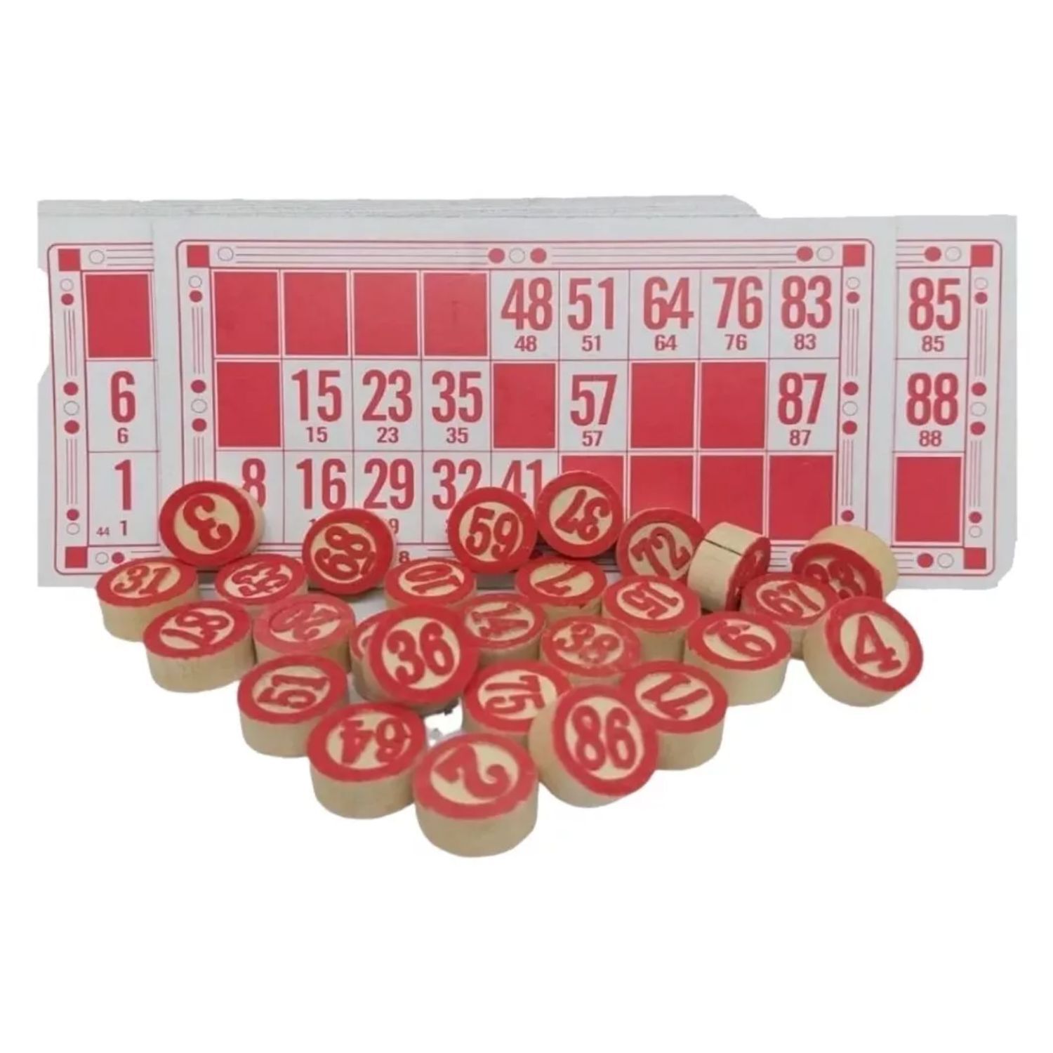 Juego De Bingo De Madera Para Ni&ntilde;os Incluye 48 Cartones image number 3.0