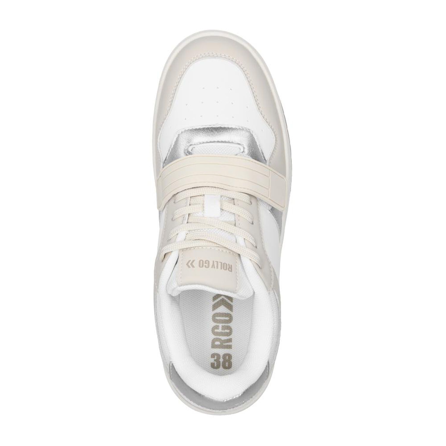 Zapatilla Urbana Mujer Rolly Go Beige image number 4.0