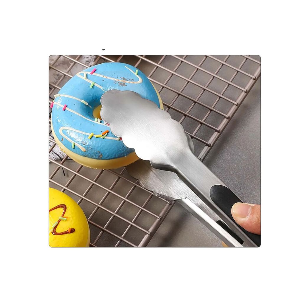 Pinzas O Tenazas De Cocina Para Pan Ensalada Asados Y Mas image number 4.0