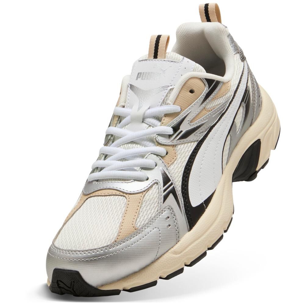 Zapatilla Running Unisex Puma Milenio Tech_ Blanco image number 4.0