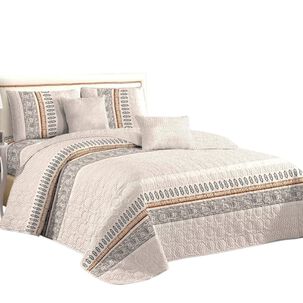 Cubrecama De Verano 2 Plazas Quilt + 2 Fundas De Almohada Cobertor Delgado Cmv-46