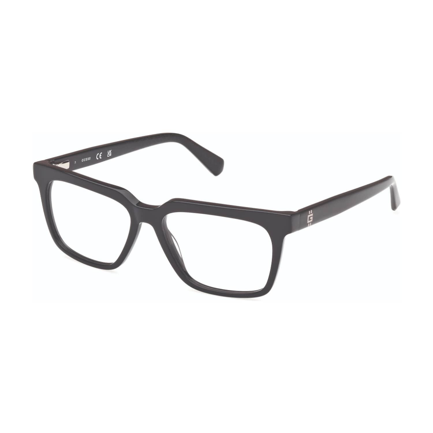 Lentes &Oacute;pticos Negro Brillante Guess image number 1.0