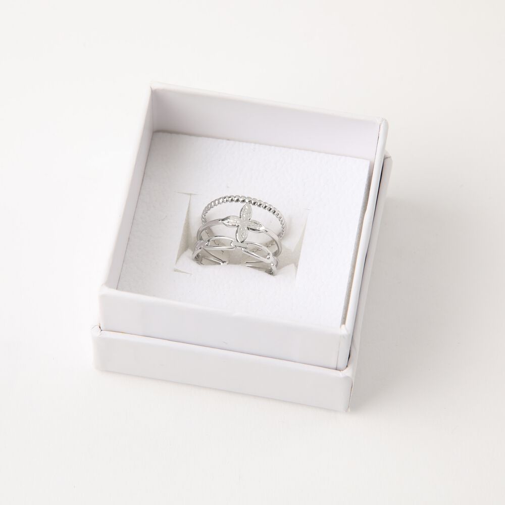 Anillo 19v69 Dorado Mujer Str446 image number 2.0