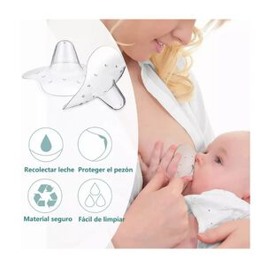 Protector De Pezon Para Lactancia Con Estuche