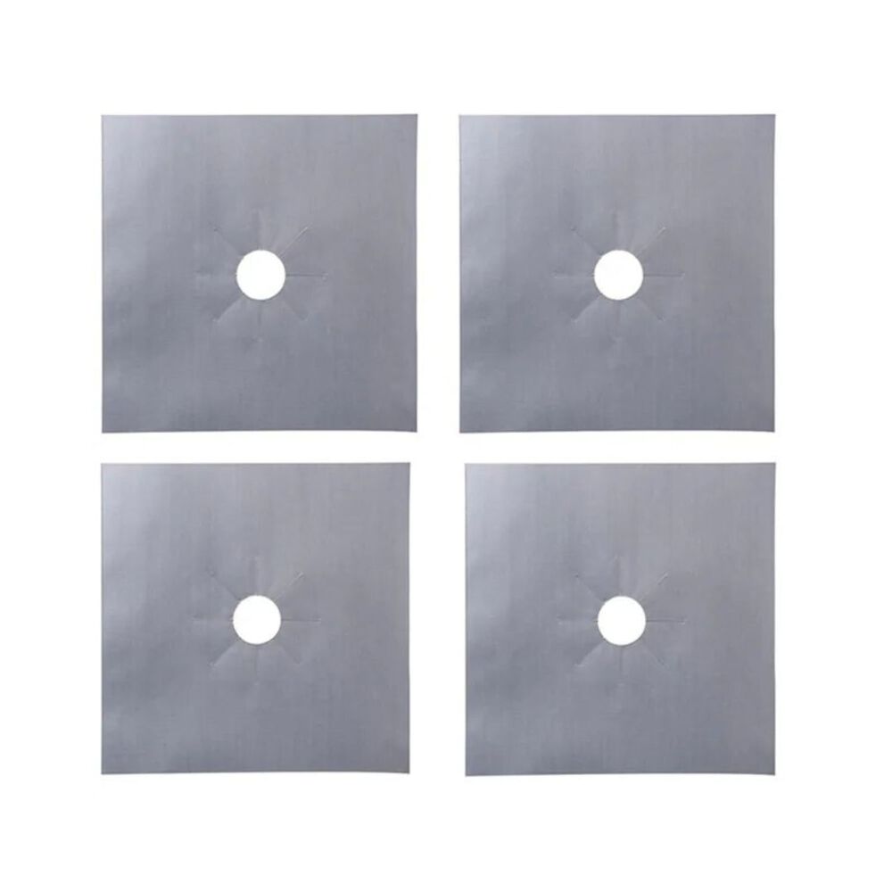 Set 12 Laminas Protectoras Desechables Para Cocina Aluminio 27cm image number 3.0